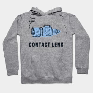 Funny Contact Lens Pun Hoodie